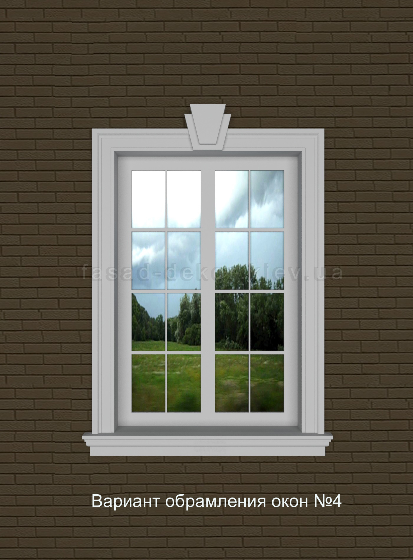 Оконное обрамление К 4